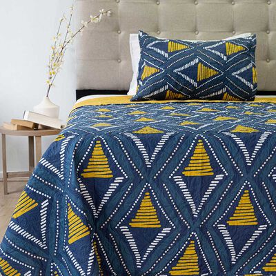 Imagen 1 del producto Quilt Doral 1,5 Plazas Hotpress Origins D6 Estampado