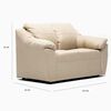Sofá Cabsur Genova 2 Cuerpos Beige