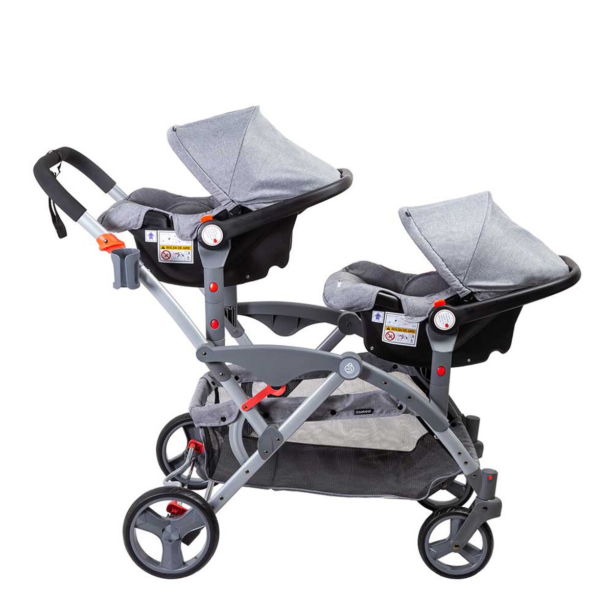 Coche Cuna Travel System Bebe Duo LX Doble Bebesit
