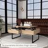 Mesa de Centro TuHome 5G-4 Rovere/Wengue