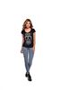 Polera Manga Corta Mujer Rock Caviar