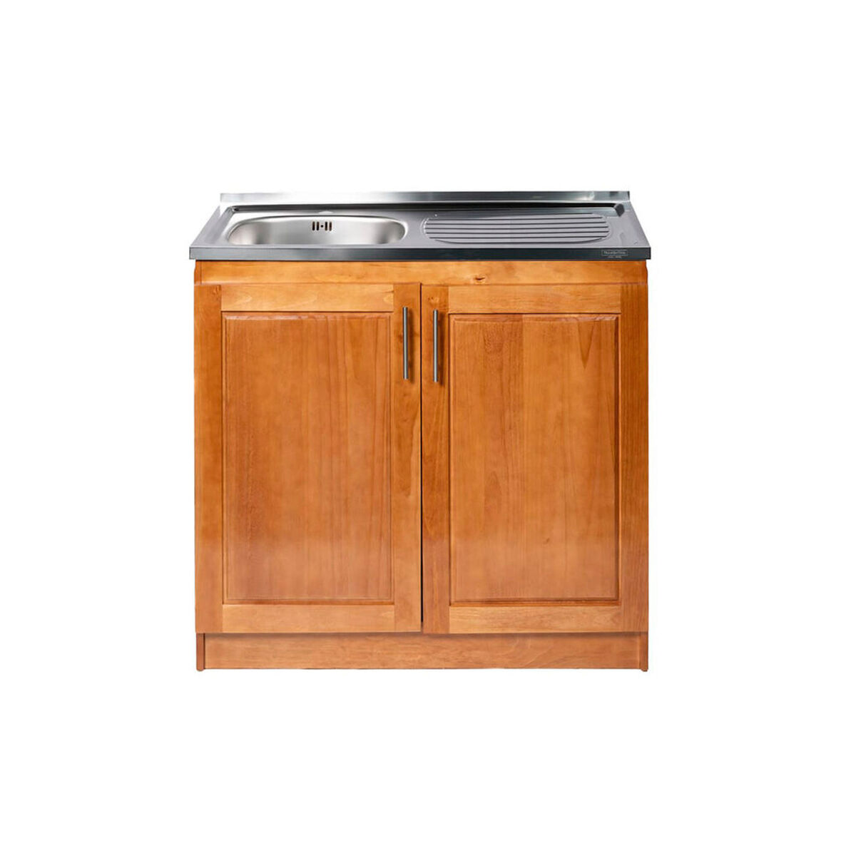 Lavaplato Izquierdo Muebles Hema Berl&iacute;n 100 cm Nogal