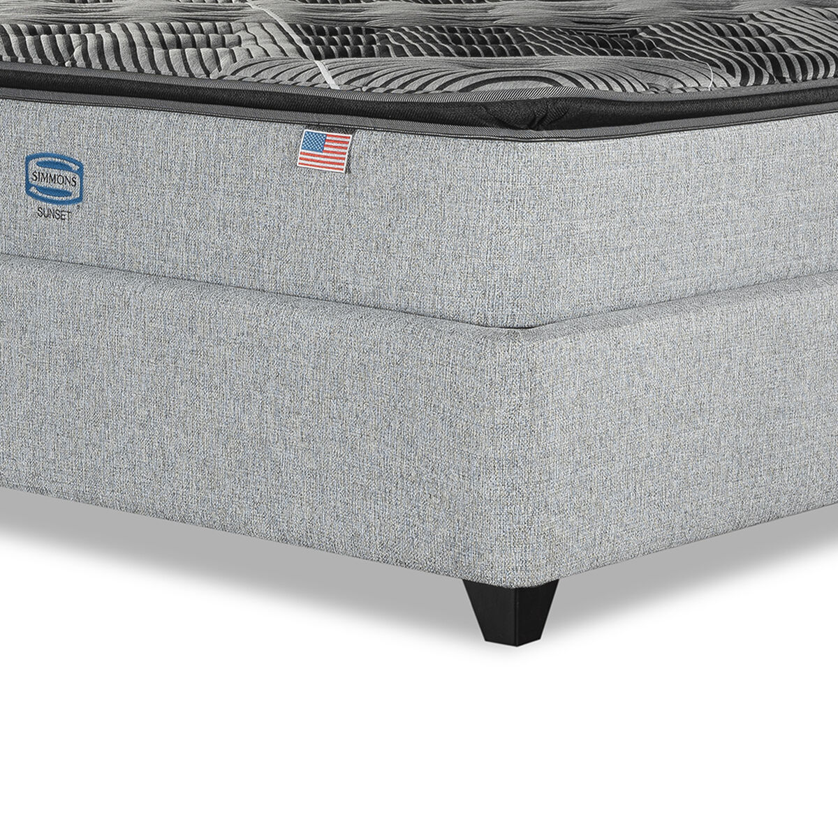 Cama Europea Simmons 2 Plazas Sunset