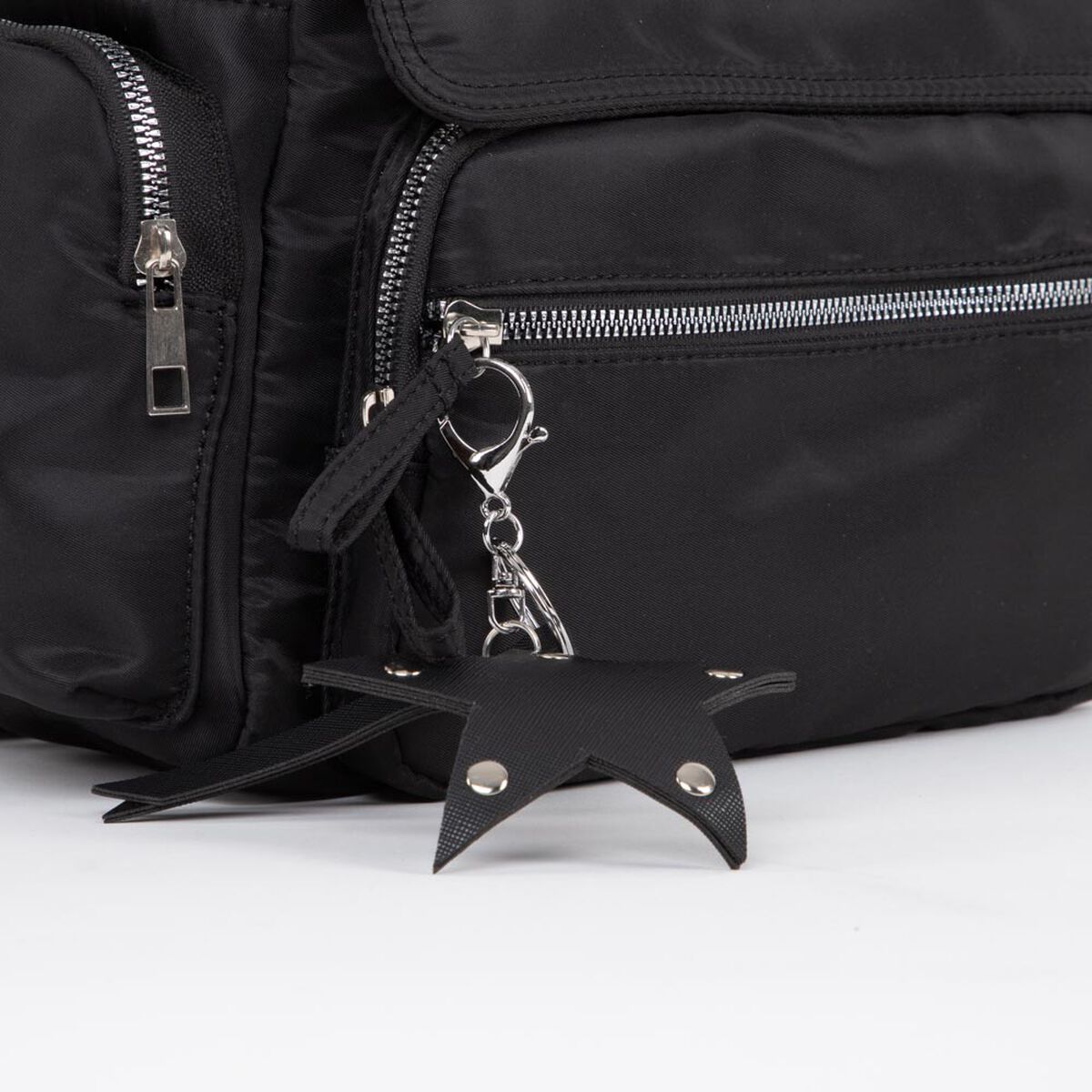 Mochila Negro Mujer Icono