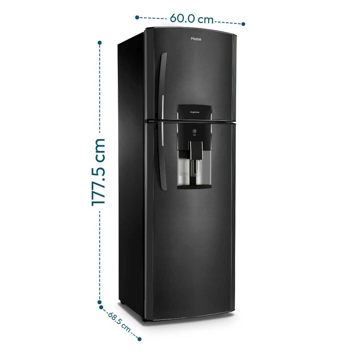 Refrigerador No Frost Mabe RMA300FXUC 297 L