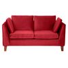 Sof&aacute; Barra Design Estocolmo 2 Cuerpos Rojo