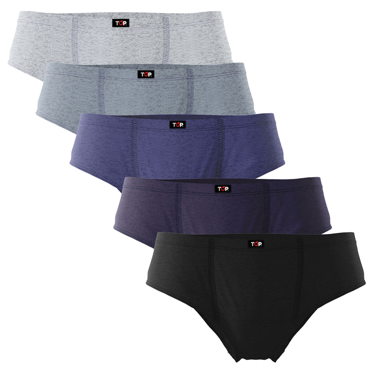 Pack Slip de Algodón Hombre Top