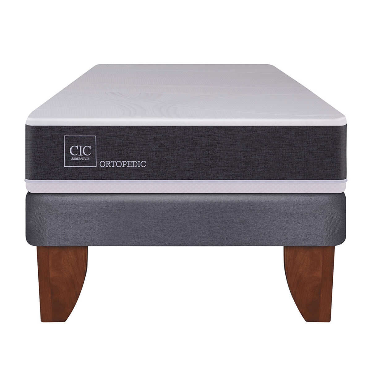 Cama Europea CIC 1,5 Plazas Ortopedic