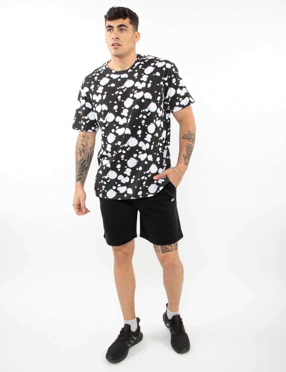 Polera Deportiva Hombre Black County