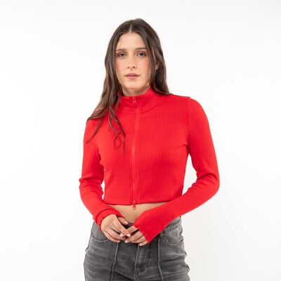 Sweater Crop Mujer Icono