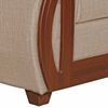Sofá Seccional Ruzam Mobel Isidora 5 Cuerpos Lino Beige