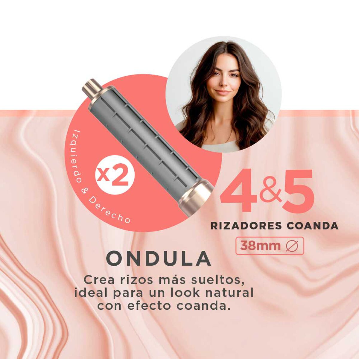 Cepillo Secador Multistyler Enchant UniQ 7 en 1 Gama Italy