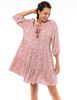 Vestido Corto Estampado Manga 3/4 Mujer Alma