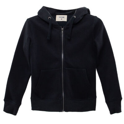 Imagen 1 del producto Polerón con Gorro Escolar de Algodón Unisex Talla 6 y 8 Crescendo Azul