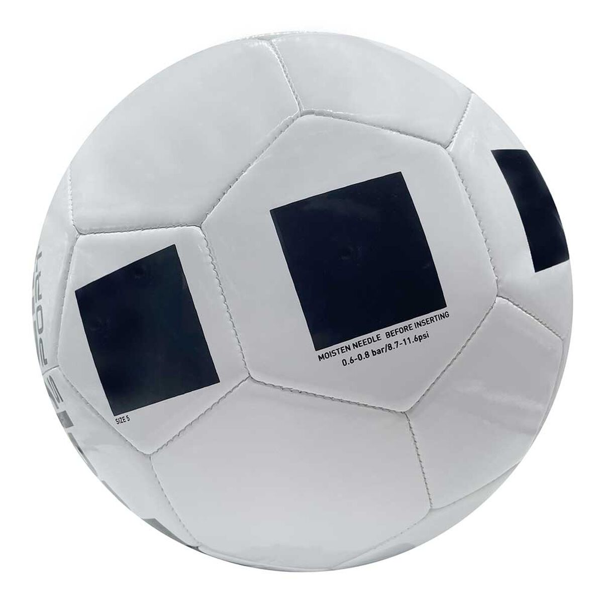 Balón de Fútbol Negro Capelli