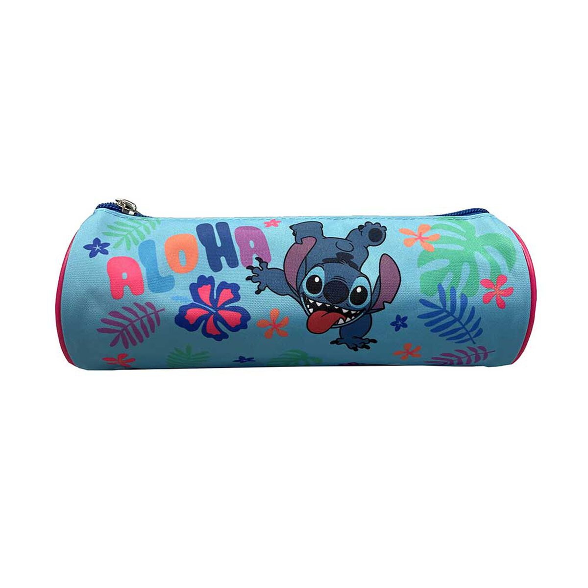 Estuche Infantil Cilindro Stitch