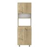 Mueble para Microondas TuHome Orion 2 Puertas Duna Blanco