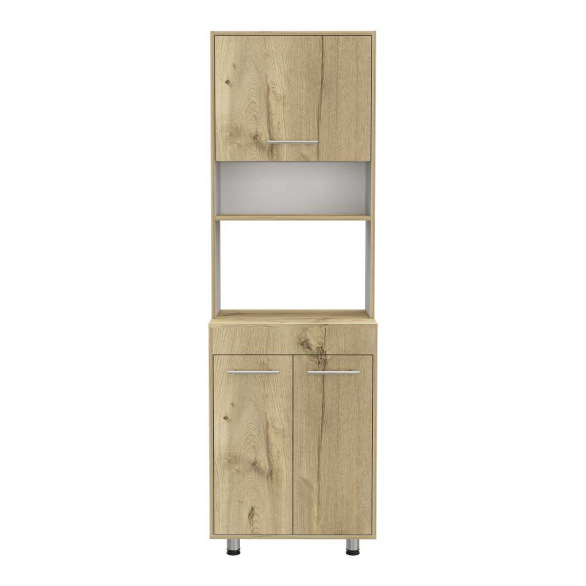 Mueble para Microondas TuHome Orion 2 Puertas Duna Blanco