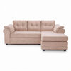 Seccional Muebles MPR Queen 4 Cuerpos Beige