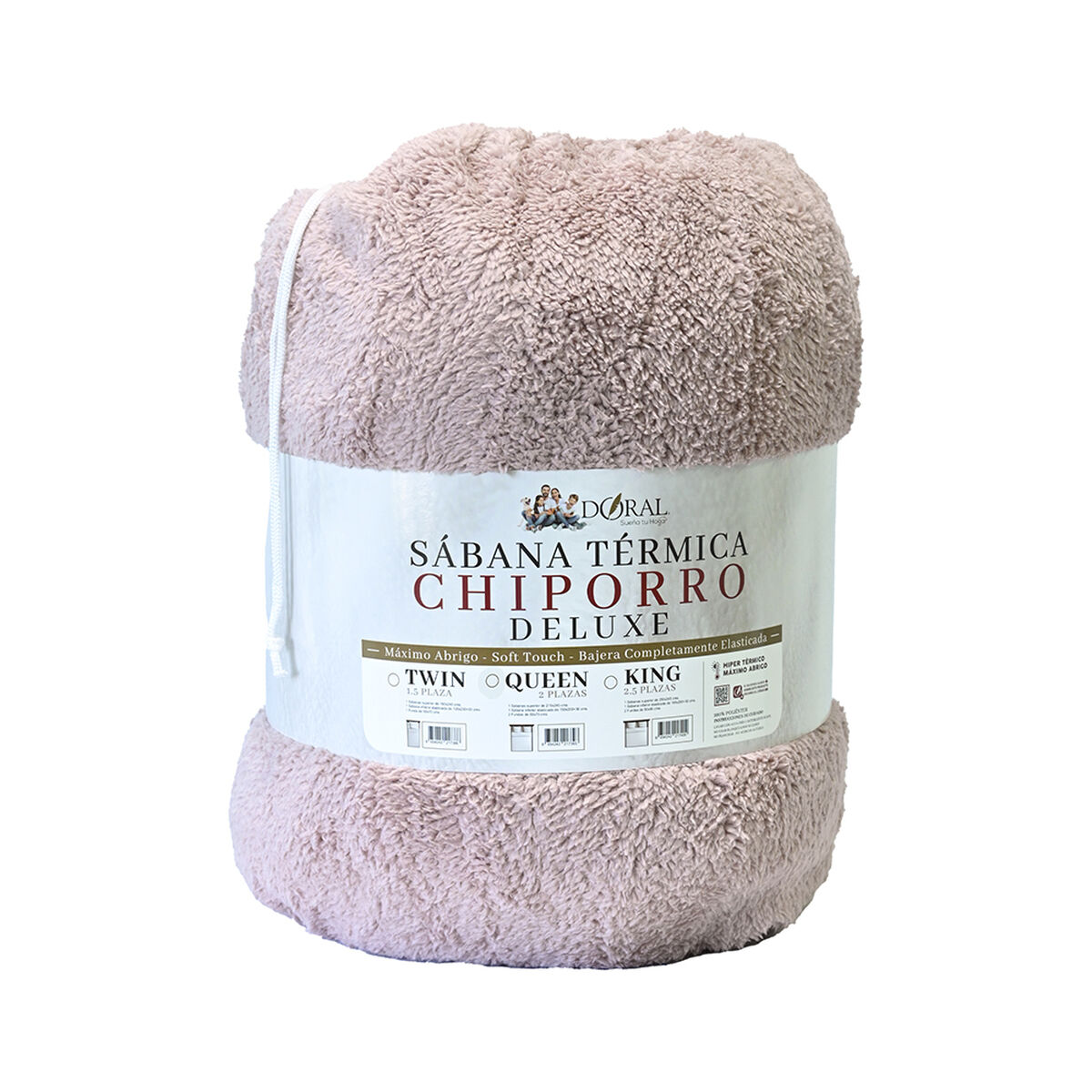Juego de Sábanas Chiporro Doral King Senses Rosa