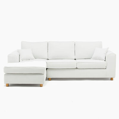 Imagen 1 del producto Sofá Seccional Barra Design Monaco Izquierdo 3 Cuerpos Crudo