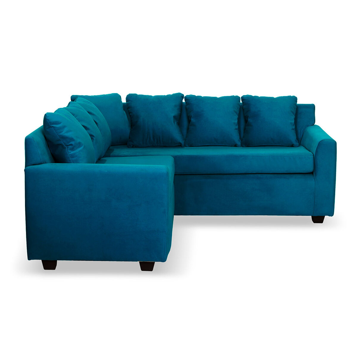 Seccional Latam Home Lucca 3 Cuerpos Azul Petroleo