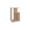 Mesa Lateral Tuhome Adel Melamina Capri Y Fresno Europeo&nbsp;