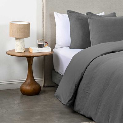 Imagen 2 del producto Funda de Plumón Cannon 2 Plazas Gauze Gray