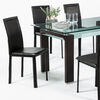 Juego de Comedor Spazzio New Prisma Nogal 6 Sillas