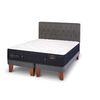 Cama Europea CIC Base Dividida King Premium + Respaldo Kavery