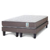 Combo Cama Europea Rosen Base Dividida 2 Plazas New Style 2 + Set Maderas Zibel Paris