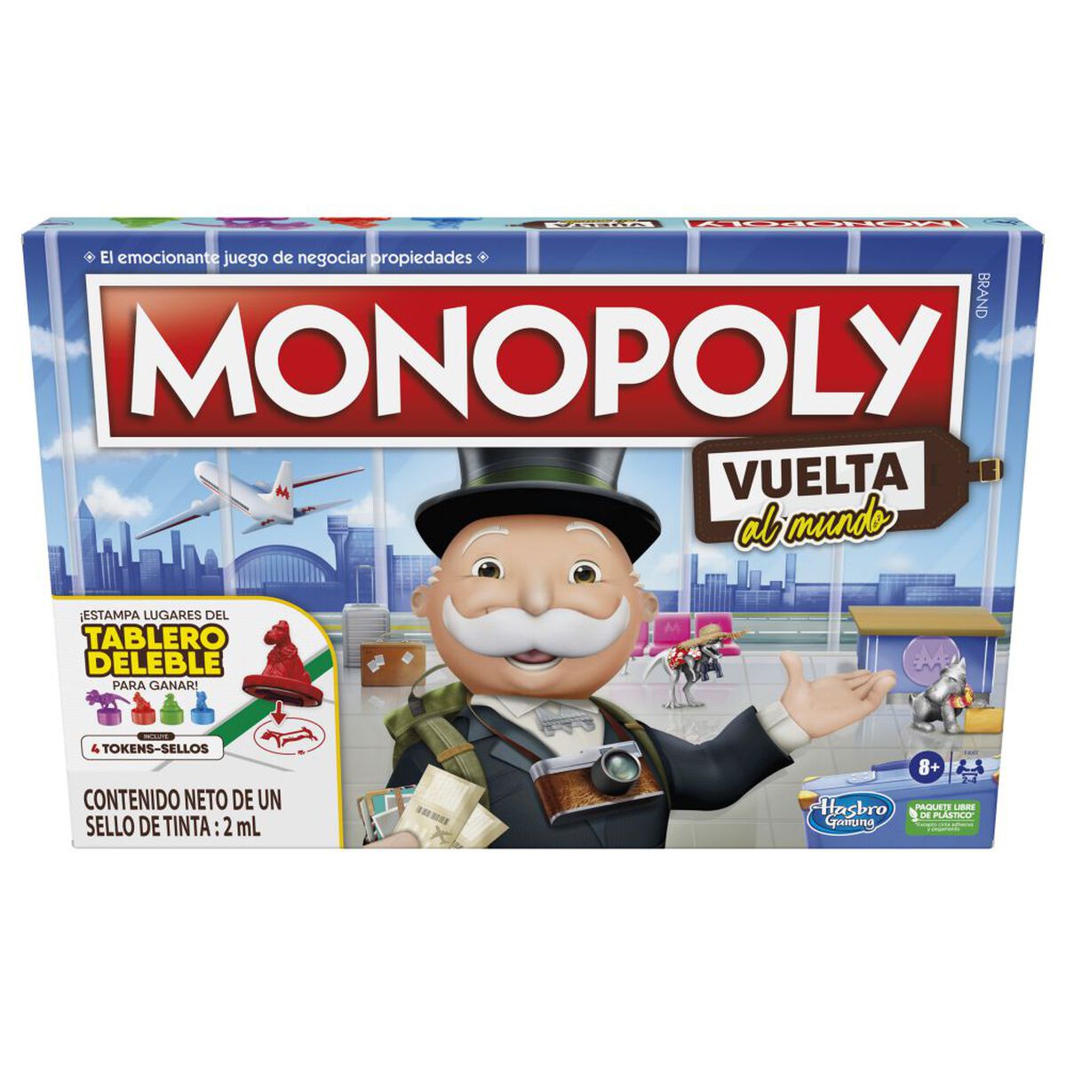 Juego de Mesa Monopoly Vuelta al Mundo