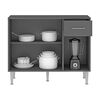 Mueble de Cocina Base Vekkahome Evandro Gris