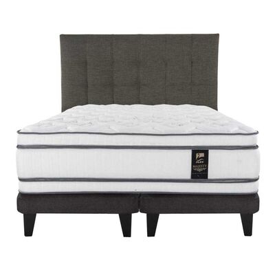 Imagen 2 del producto Cama Europea Flex 2 Plazas Majesty + 1 Respaldo