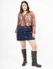 Falda Mini Denim Mujer Extralindas