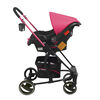 Coche Travel System Alfa SX Rosado Bebesit