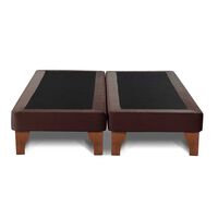 Base Europea Dividida Latam Home King Zen Tela Velvet Chocolate