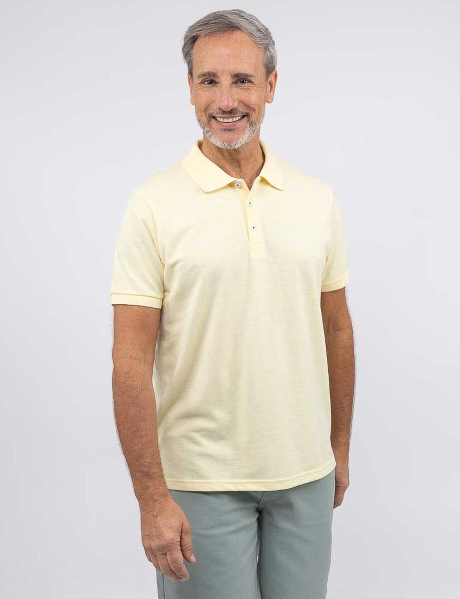 Polera Piqué Manga Corta Hombre Portman Club