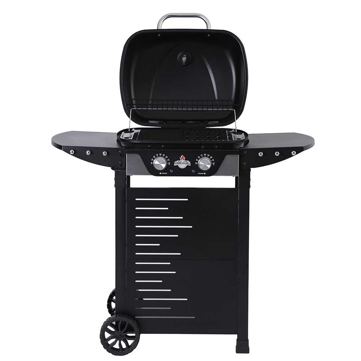 Parrilla Eléctrica American Grill 2 Quemadores Manhattan Black