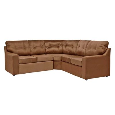 Imagen 2 del producto Panel TV Almore Italia Freijo y Café Hasta 50"" + Seccional