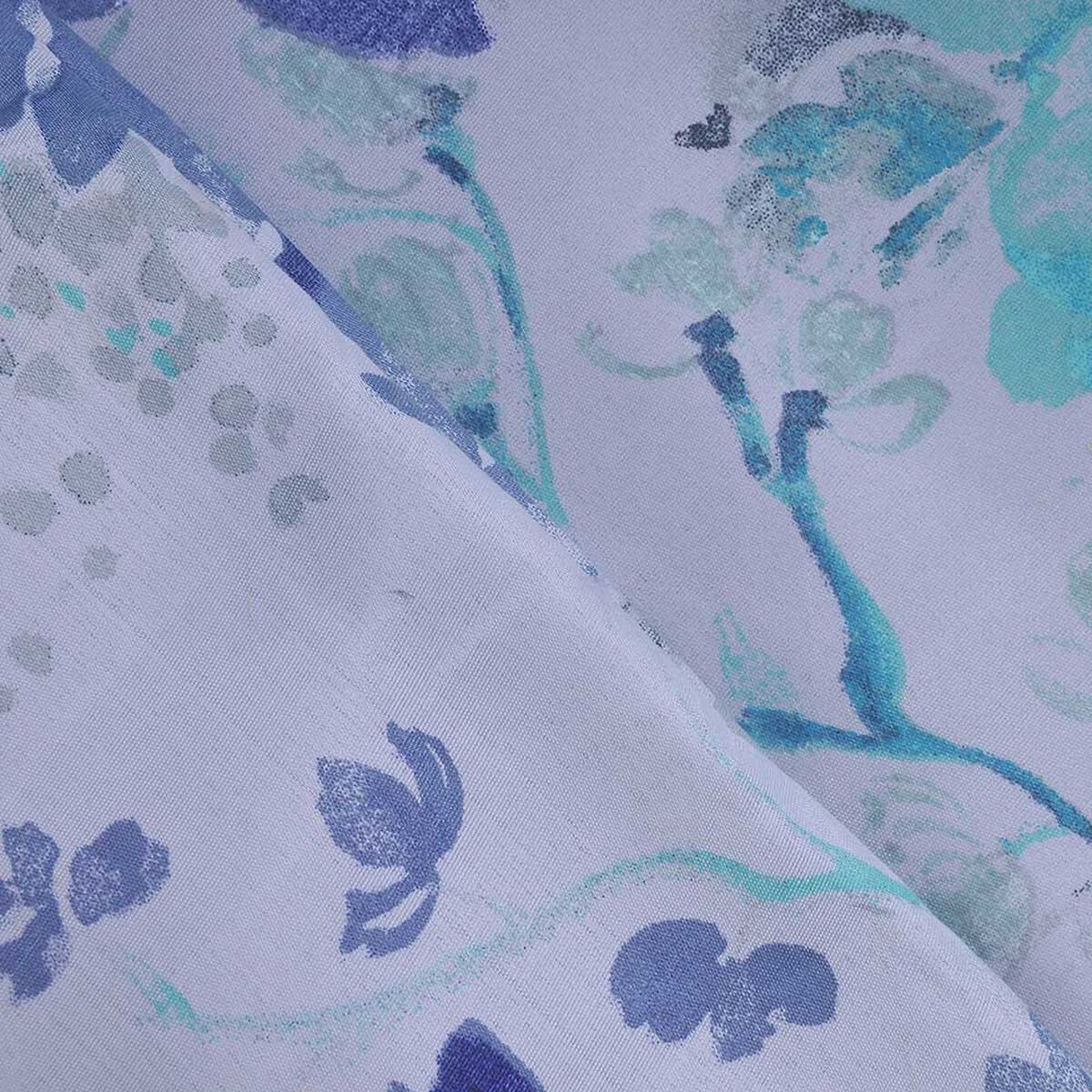 Plumón Estampado Mashini 1,5 Plazas Venus Turquesa