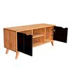 Rack TV Vekkahome Grecia Hasta 43" Café