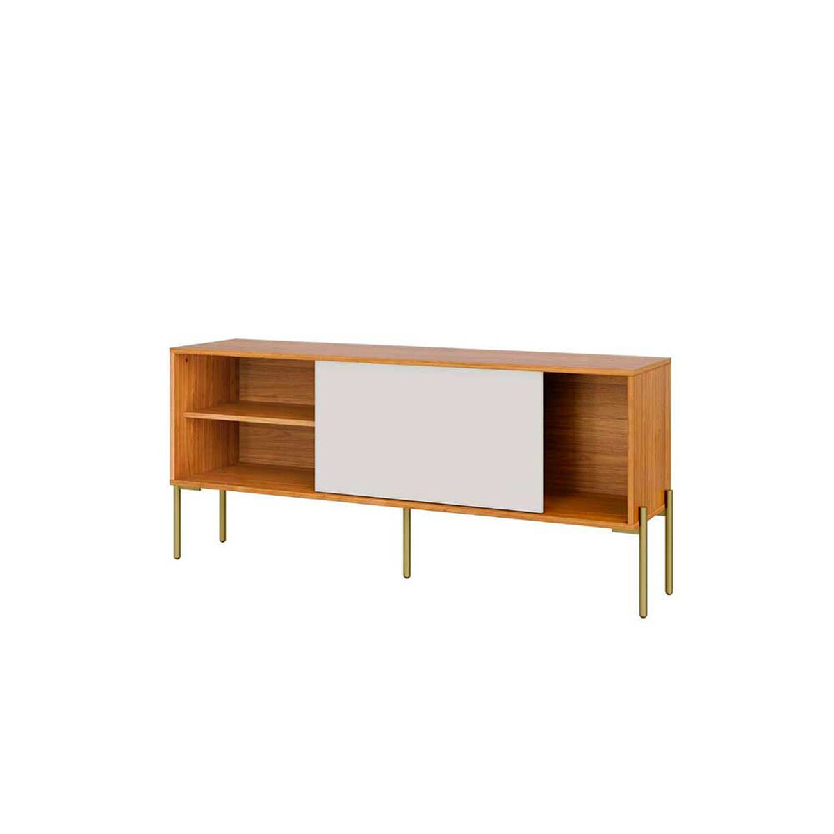 Rack Decocasa R516 Hasta 50" Natural