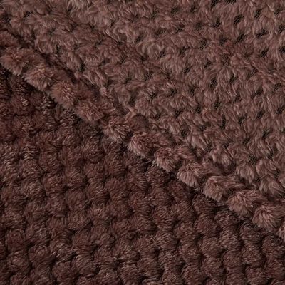 Imagen 2 del producto Frazada Mashini PopCorn 1.5 Plazas Café