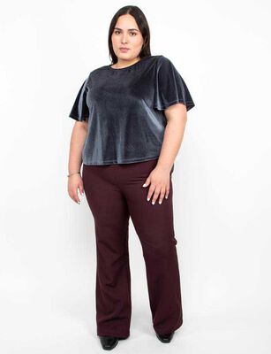 Imagen 2 del producto Pantalón Sport Mujer Extralindas Burdeo, Cafe, Negro