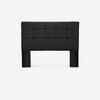 Cama Europea Rosen Base Dividida 2 Plazas Tempo + Respaldo Issey Grafito