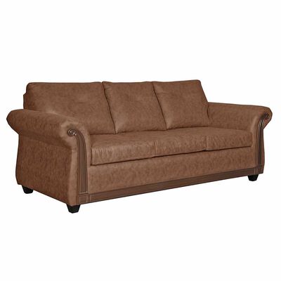 Imagen 2 del producto Sofá Black Factory Bristol 3 Cuerpos Café