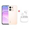 Combo Celular Honor H600 Elite 5G 256 GB 6,8" Gold + Aud&iacute;fonos On Ear Honor X7e Active Blanco