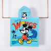 Toalla de Playa con Capucha Infantil Disney Making Mickey 60 x 120 cm