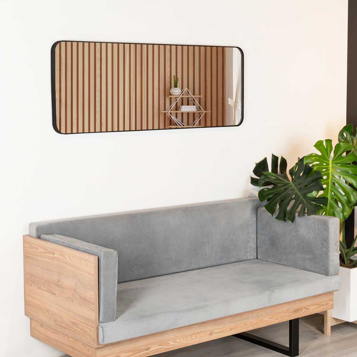 Espejo Rectangular TuHome Loky 45 x 120 cm